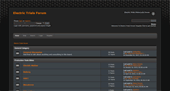 Desktop Screenshot of electrictrials.com